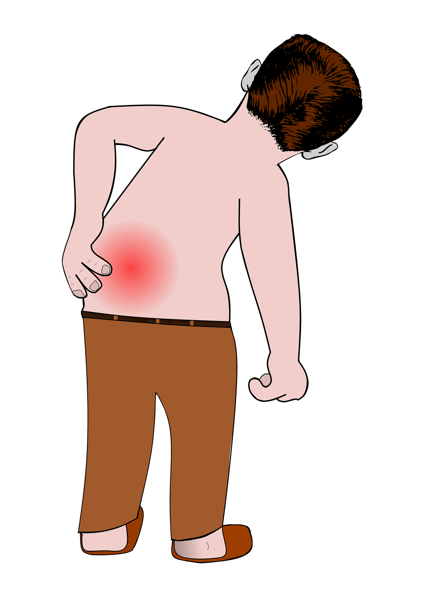 Боль в спине. Болит спина. Человек с больной спиной. Спина болит рисунок.